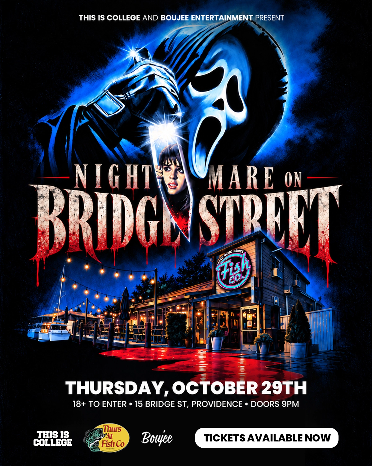 10/29 - Nightmare on Bridge Street | Fish Co