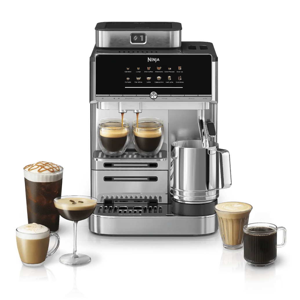 Ninja AutoBarista™ Pro Fully Automatic Espresso Machine in Stainless Steel | SharkNinja