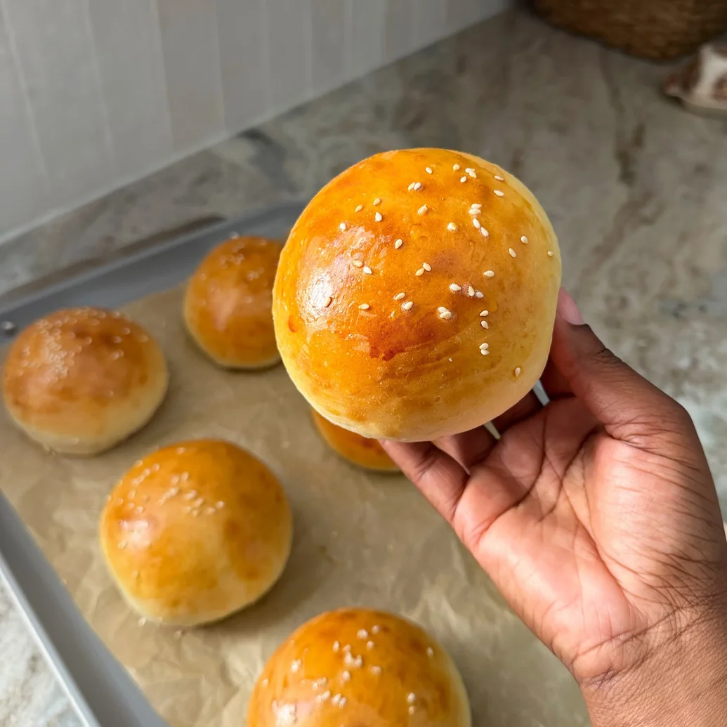 Homemade Hamburger Buns