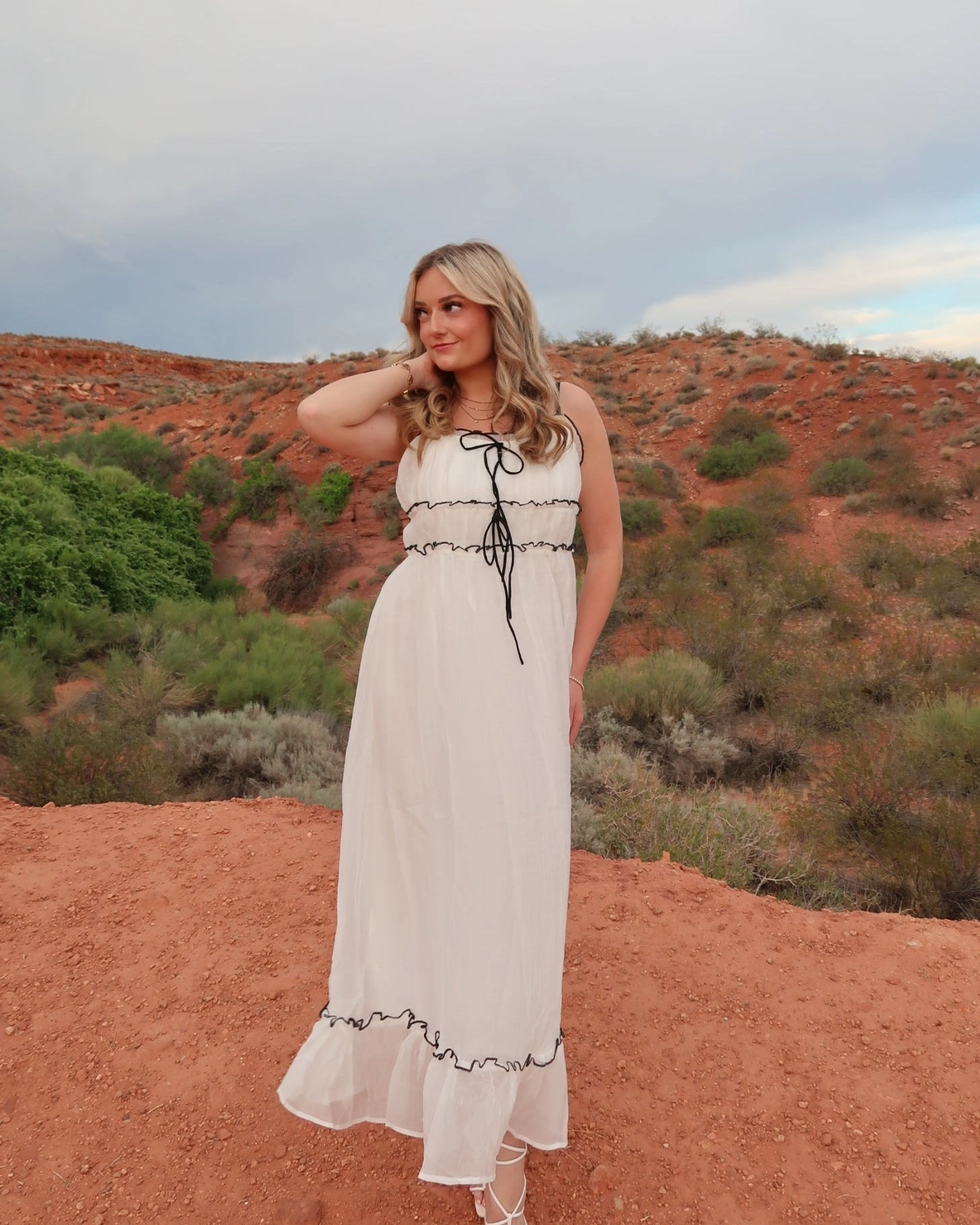 She's the One White Sundress