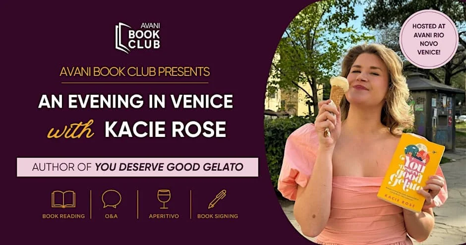 VENICE Book-Signing + Q&A, July 24th, 2026!