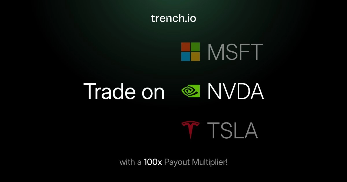 trench.io — Trade stocks with a 1000x Payout Multiplier