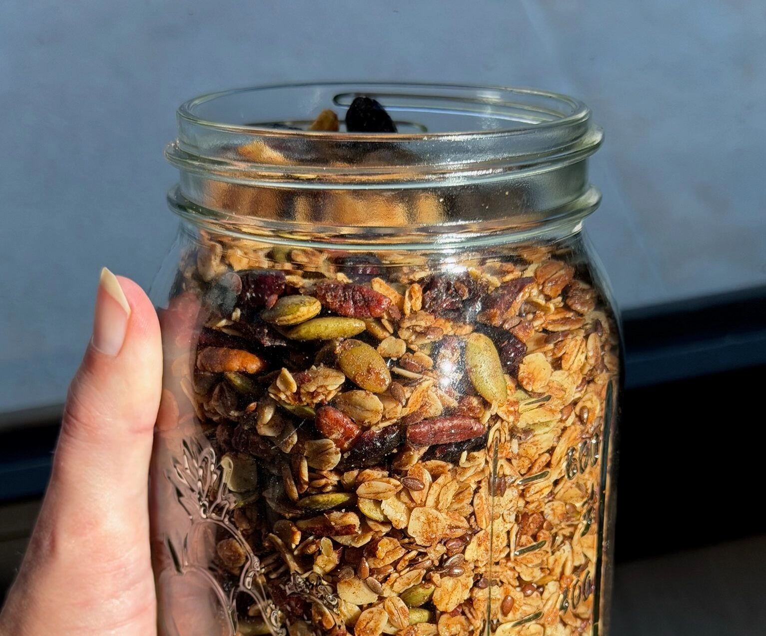 NEW!! Easy Homemade Fall Granola