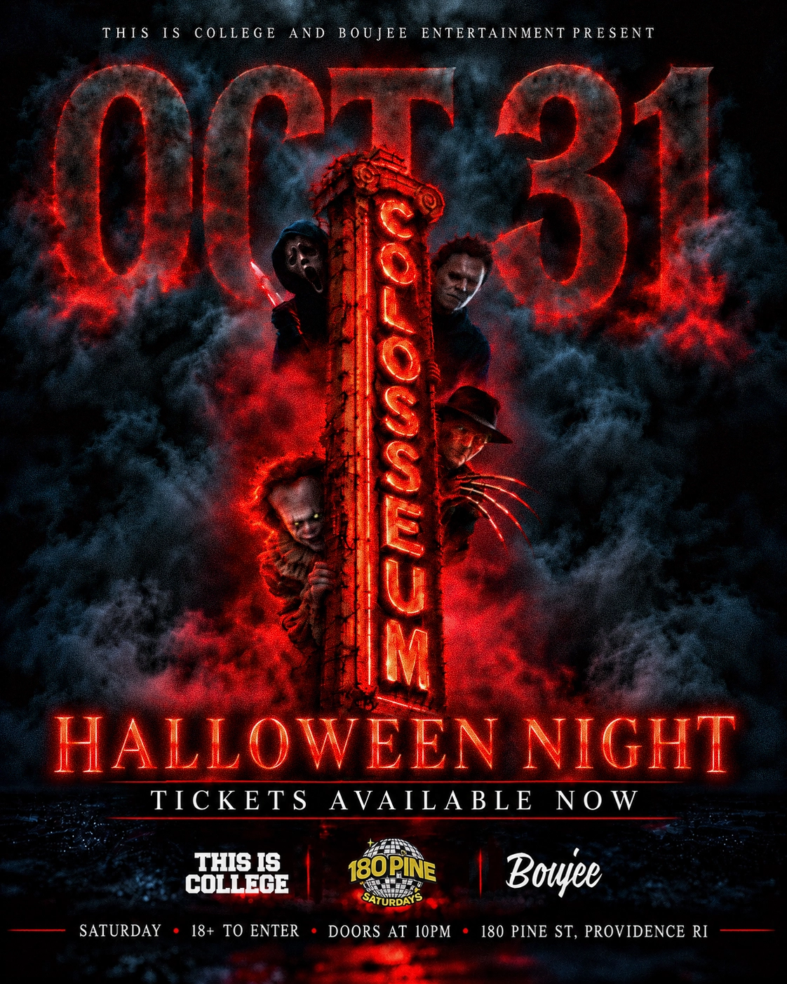 10/31 - Halloween Night at Colosseum