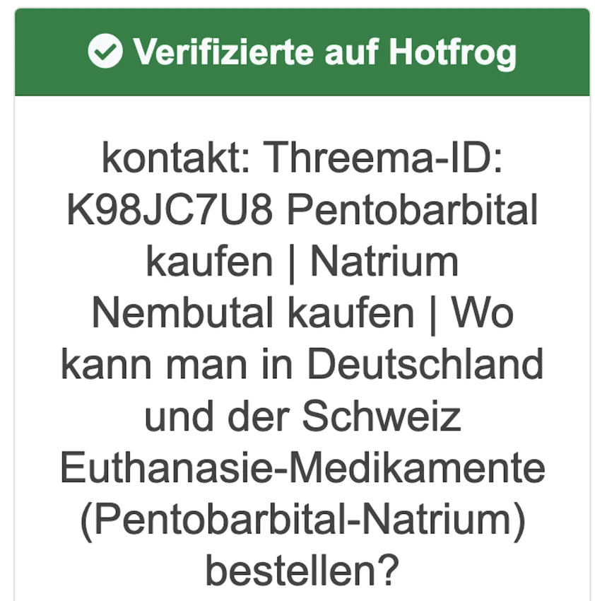 Wie man einen schmerzlosen Tod mit Pentobarbital (Nembutal) erreicht | Natriumpentobarbital für ein friedliches End