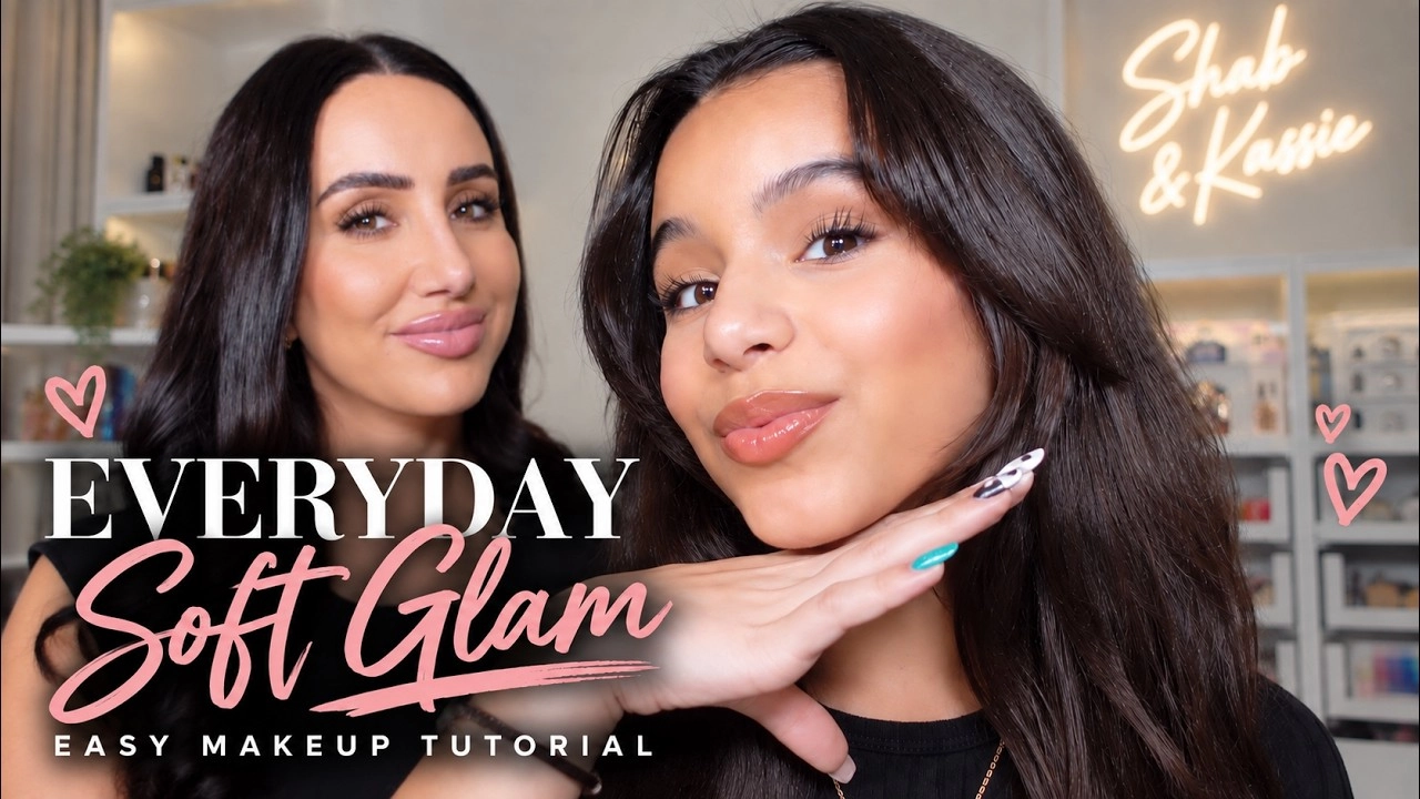 Everyday Soft Glam Makeup | Easy Makeup Tutorial | Shab & Kassie