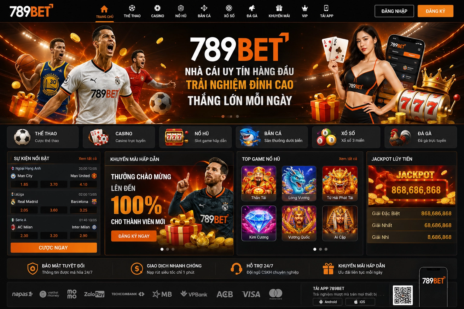 789BET - NỀN TẢNG CƯỢC TRỰC TUYẾN 789BET HẤP DẪN