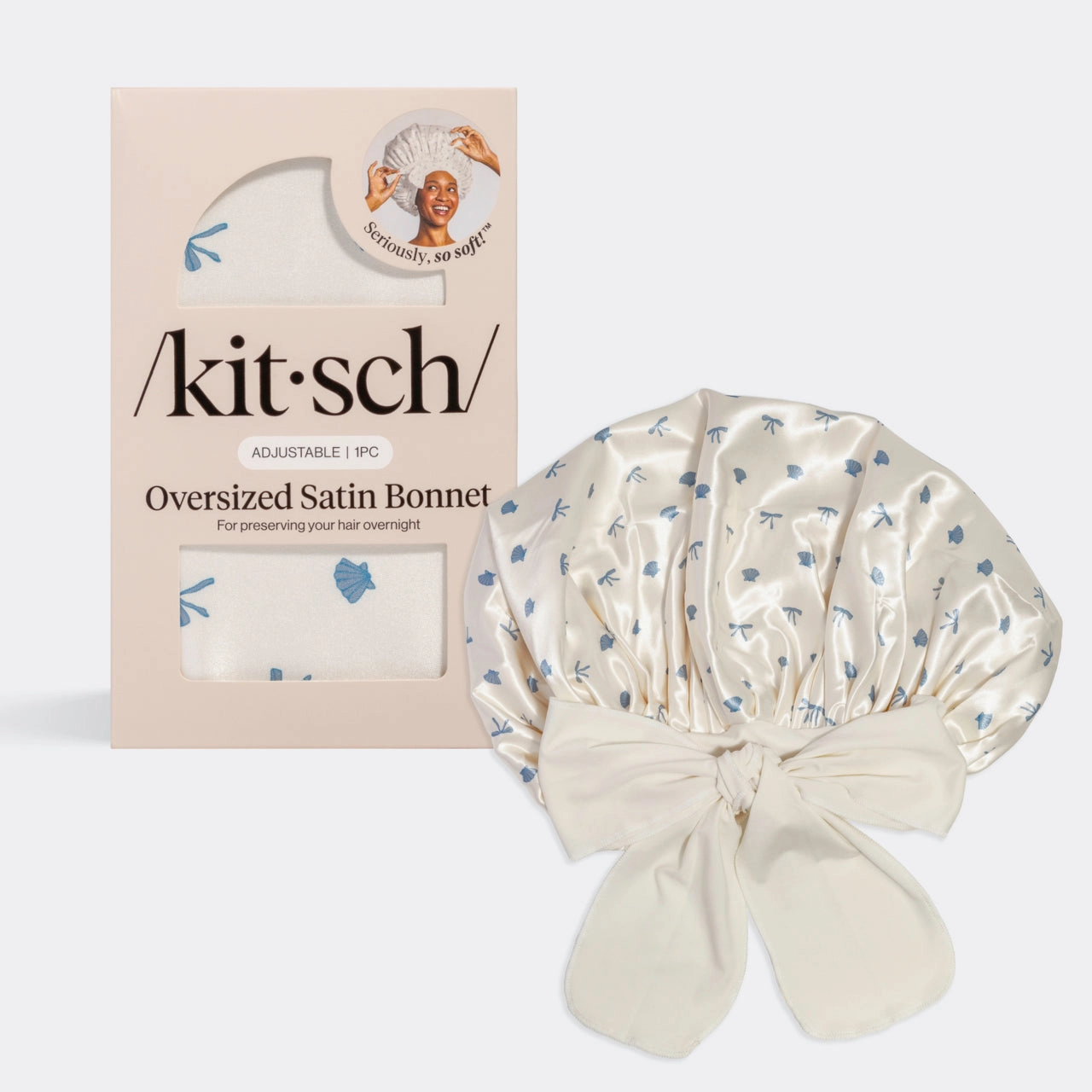 Oversized Satin Bonnet
