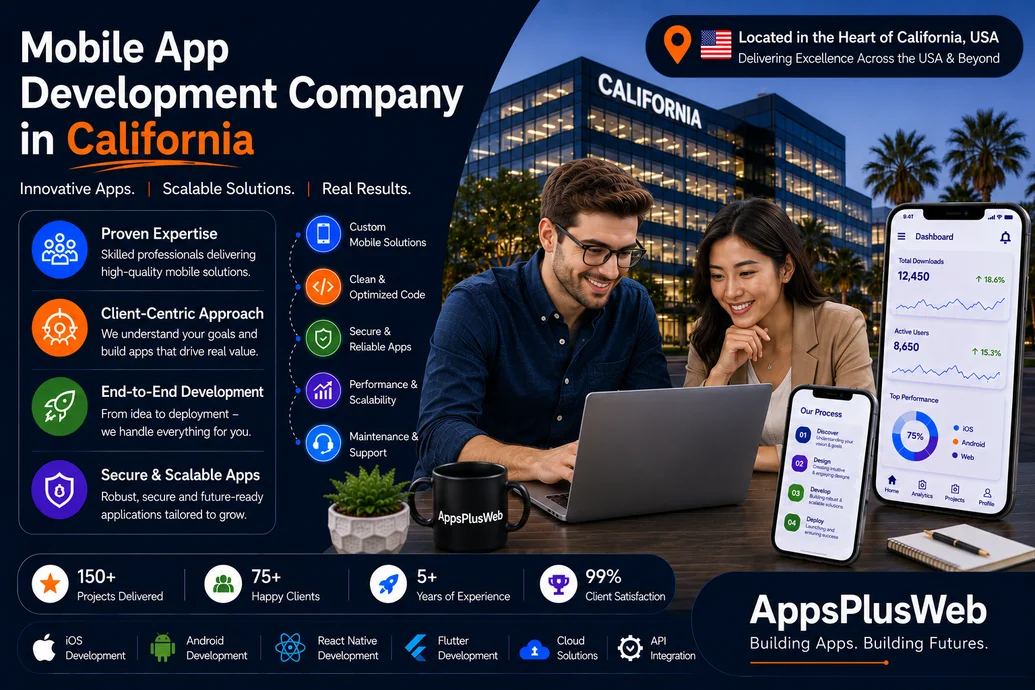 Mobile App Development Company in California