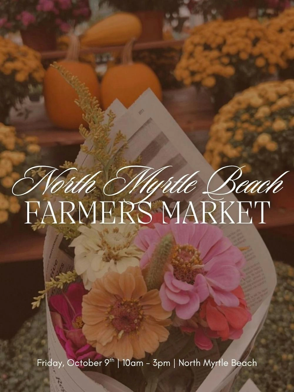 RSVP to NMB Farmer's Market | Friday, October 9th @ 10am