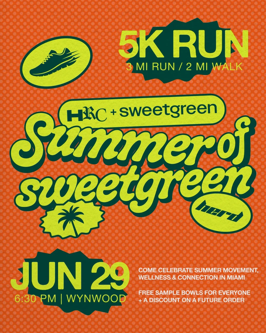 Join Herd x Sweetgreen Summer Series by The Herd Run Community