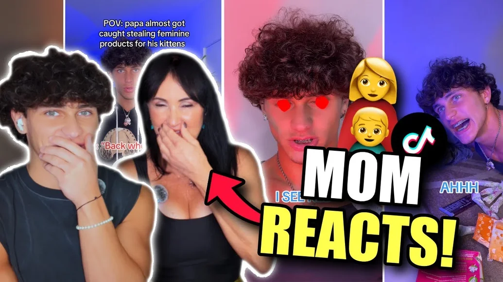 My Mom Reacts to My TikTok POVs (CRINGE)