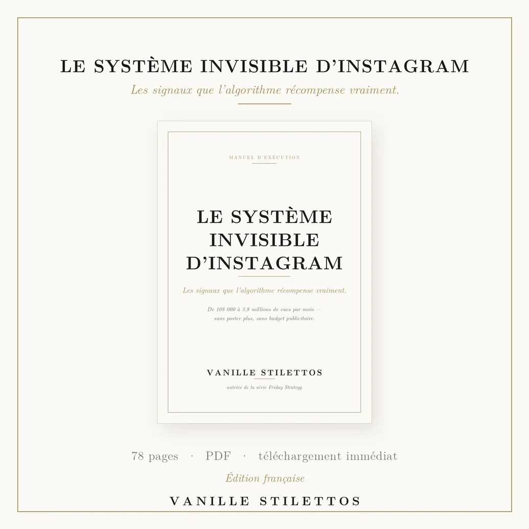 Le Système invisible d'Instagram — Les signaux que l'algorithme récompense vraiment