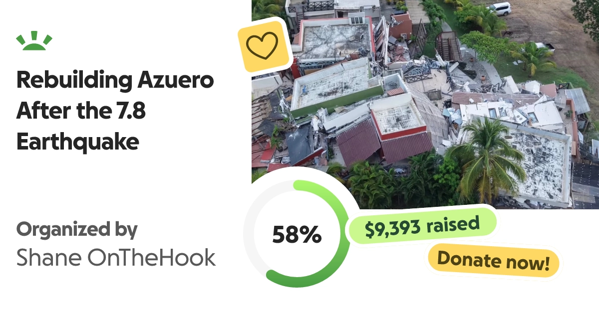 Donate to Rebuilding Azuero After the 7.8 Earthquake, organized by Robert Brown