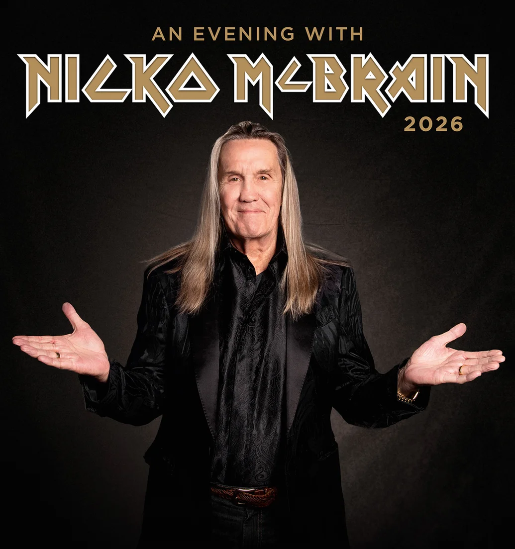An Evening With Nicko - tickets on sale now for the new spoken word tour!