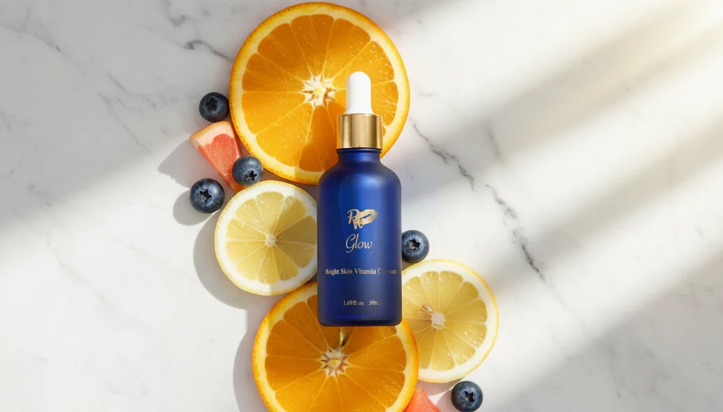 GLOW Vitamin C Serum | Brightening Anti-Aging Serum | Pretty Woman Cosmetics