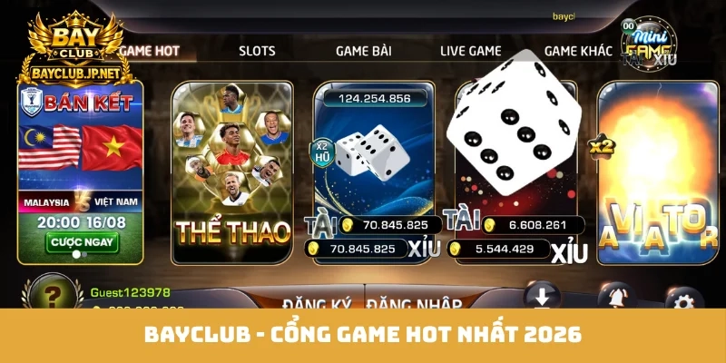 BAYCLUB - Cổng Game Hot Nhất 2026, Link Trang Chủ An Toàn