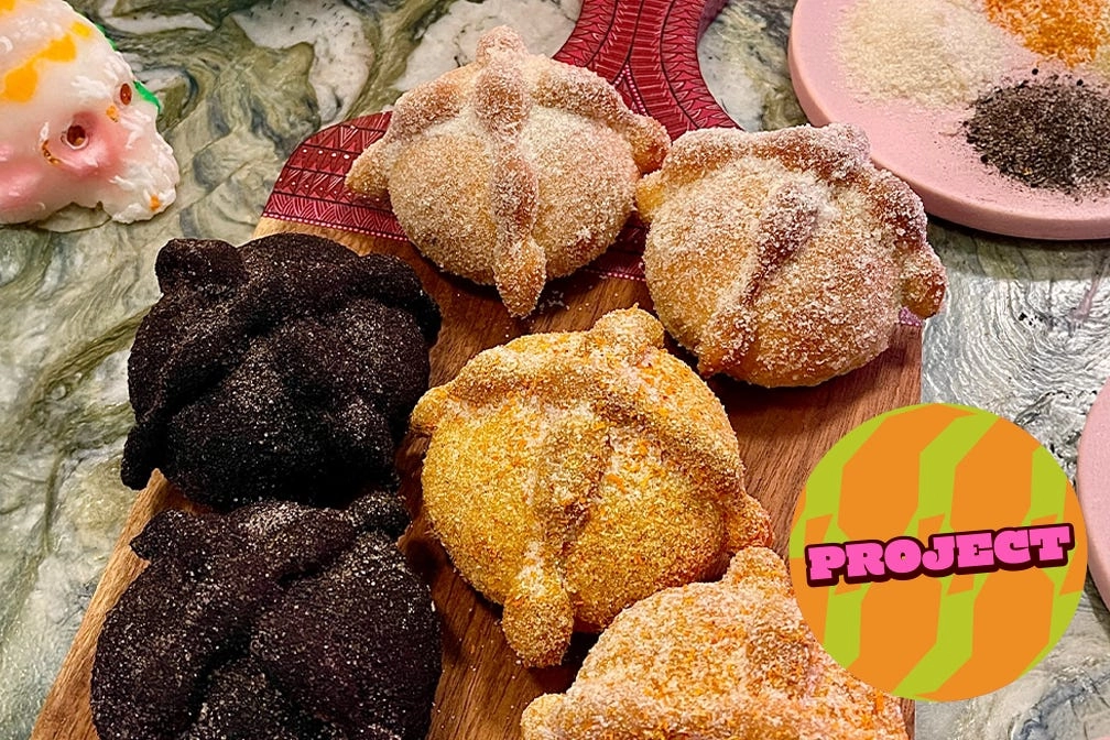 Traditional Pan De Muerto (by Rick Martinez!)