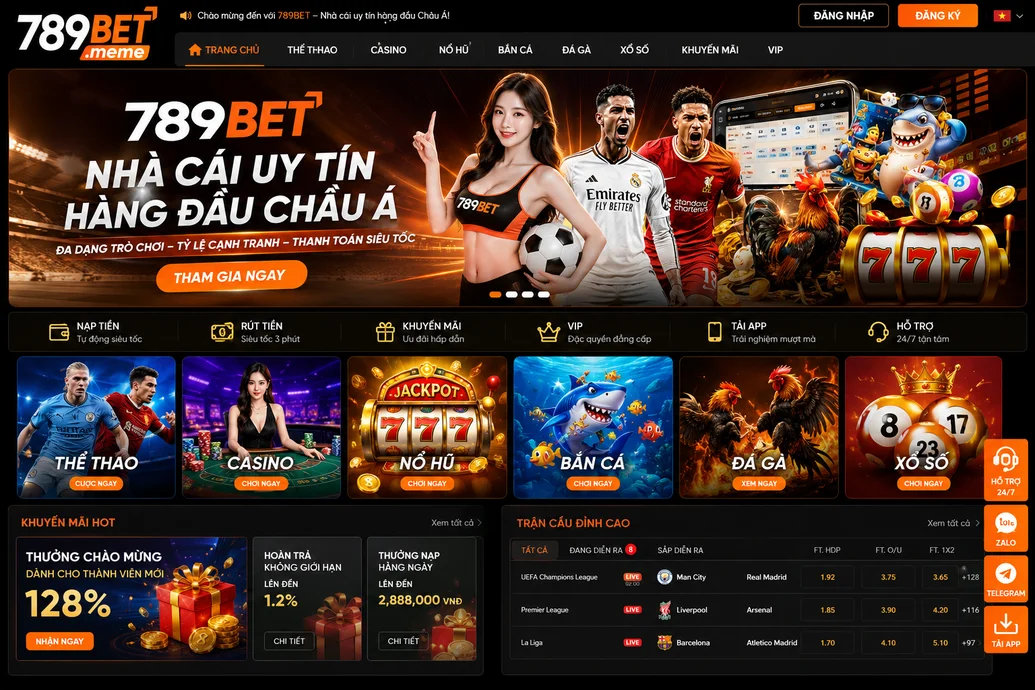 789Bet – Trang Chủ Thể Thao, Casino 789Bet.Com