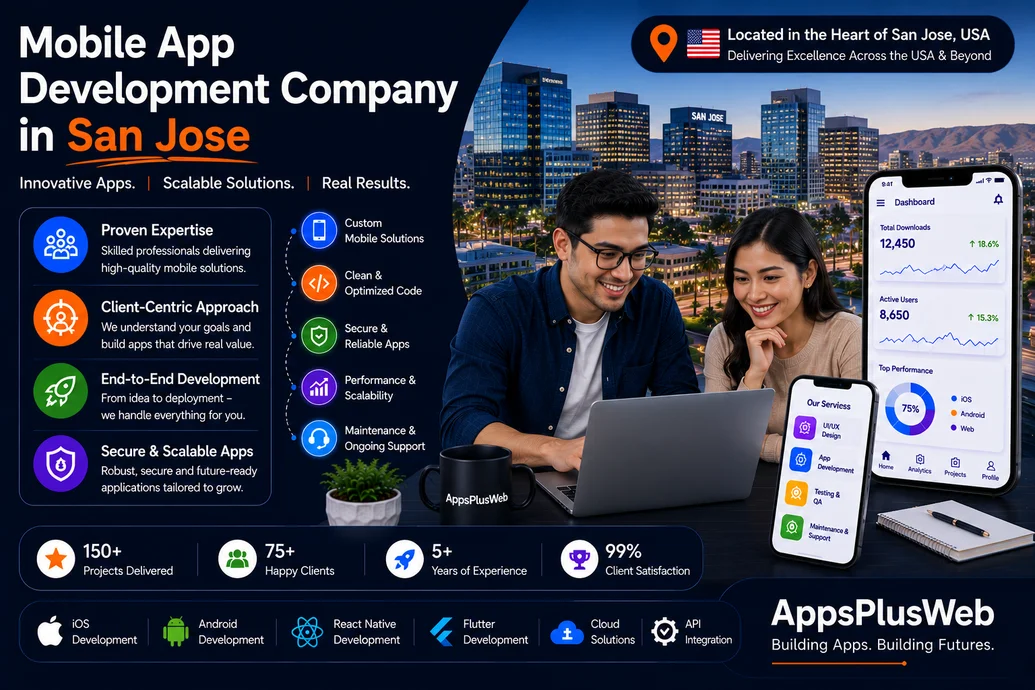 Mobile App Development Company in San Jose