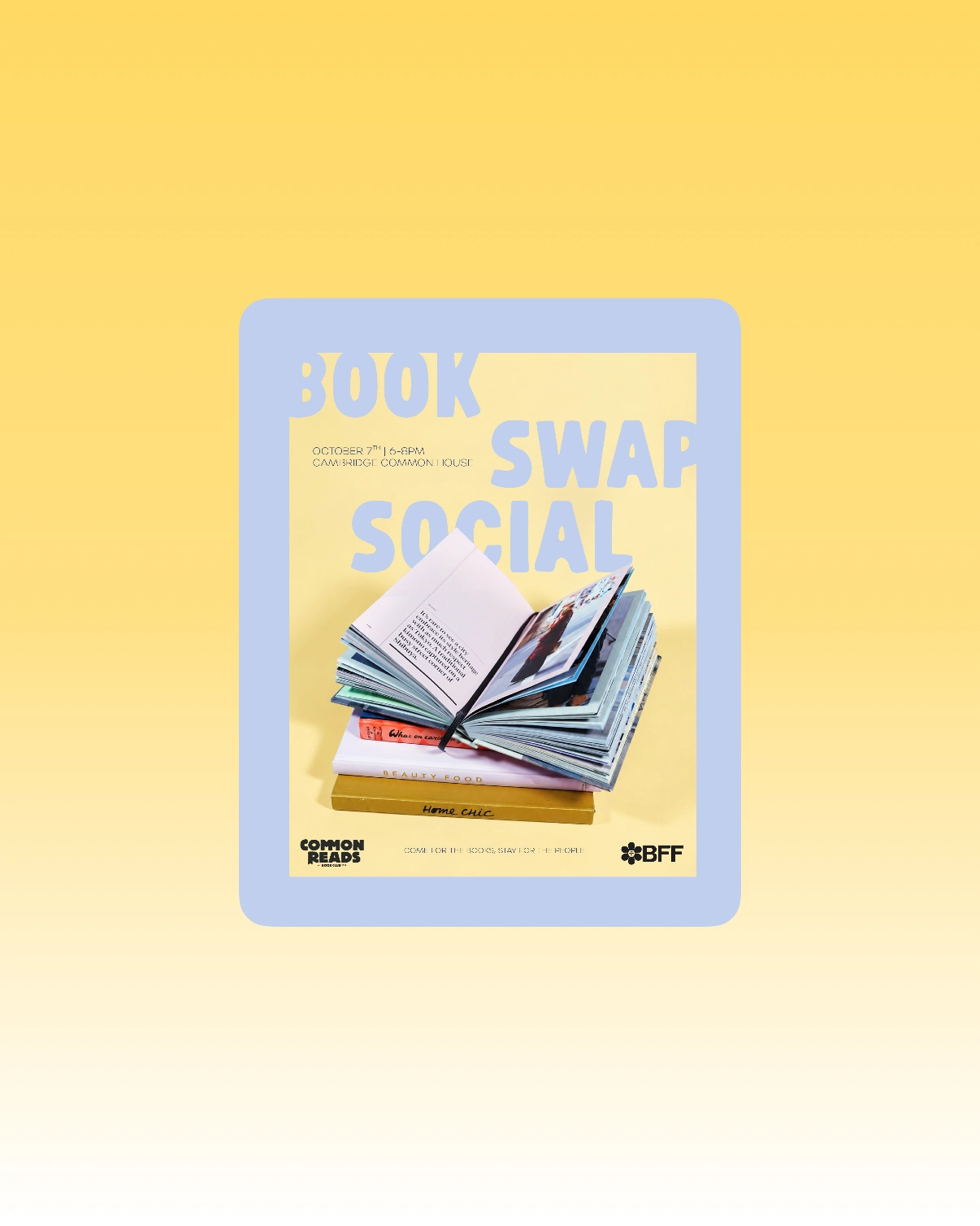 10/7 Common Reads Book Swap Social