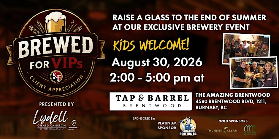 BREWED FOR VIPS: Client Appreciation