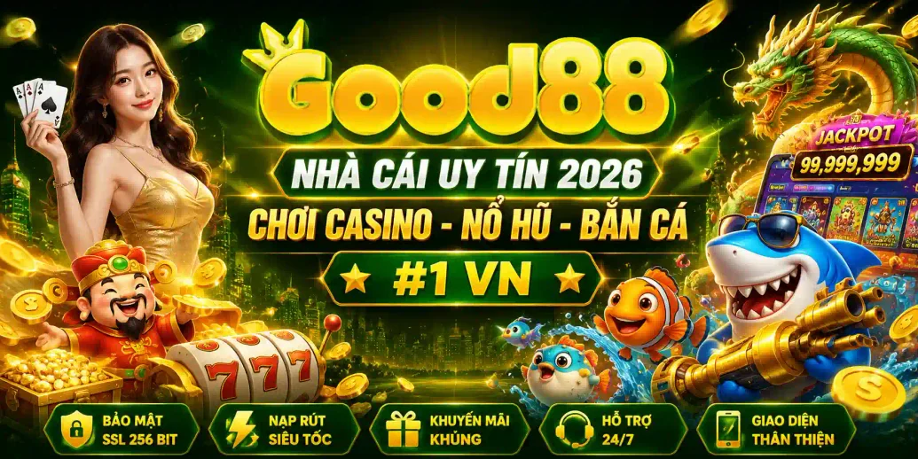GOOD88 ⭐️ Trang Chủ GOOD88.COM Uy Tín #1 VN | Nạp Đầu +110%