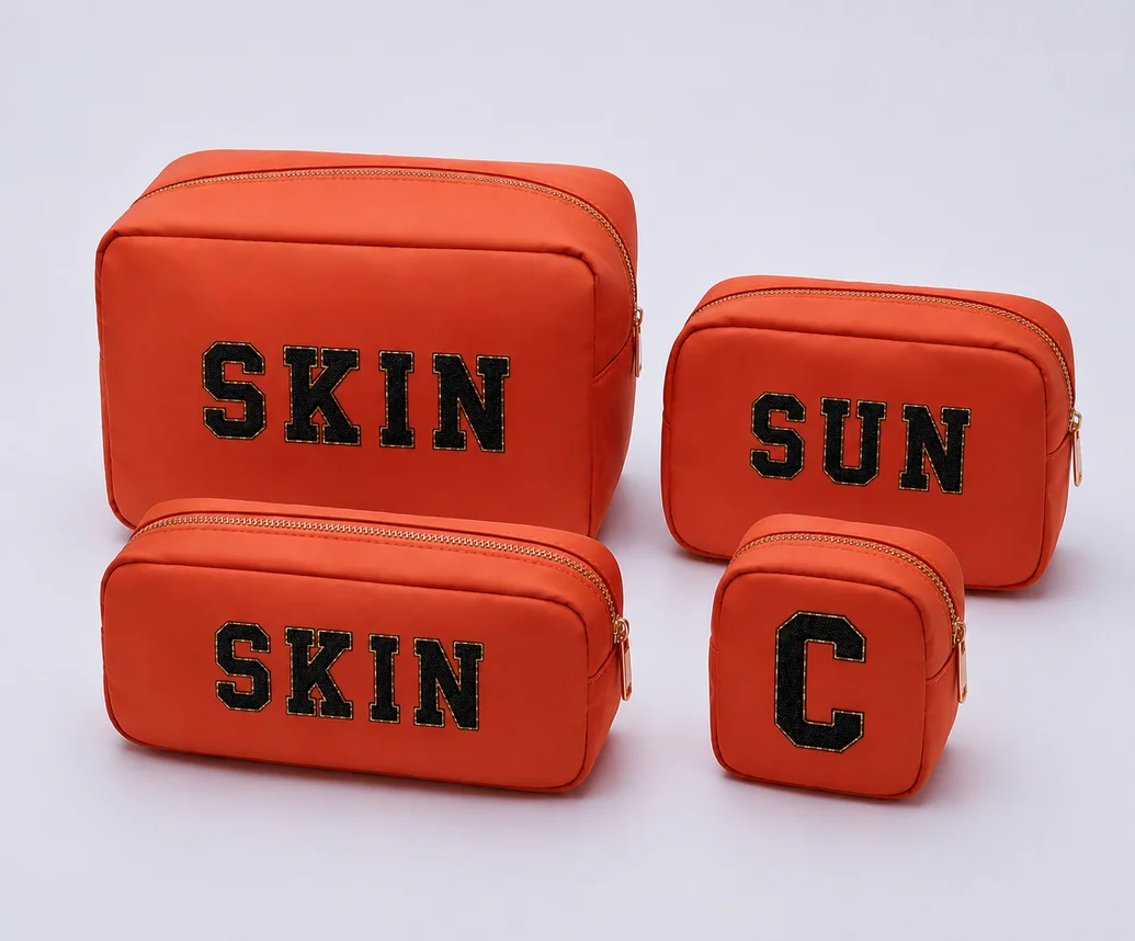 My favourite Makeup Bag - Burnt Orange
