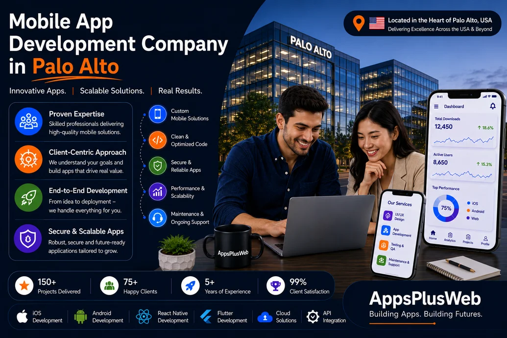 Mobile App Development Company in Palo Alto