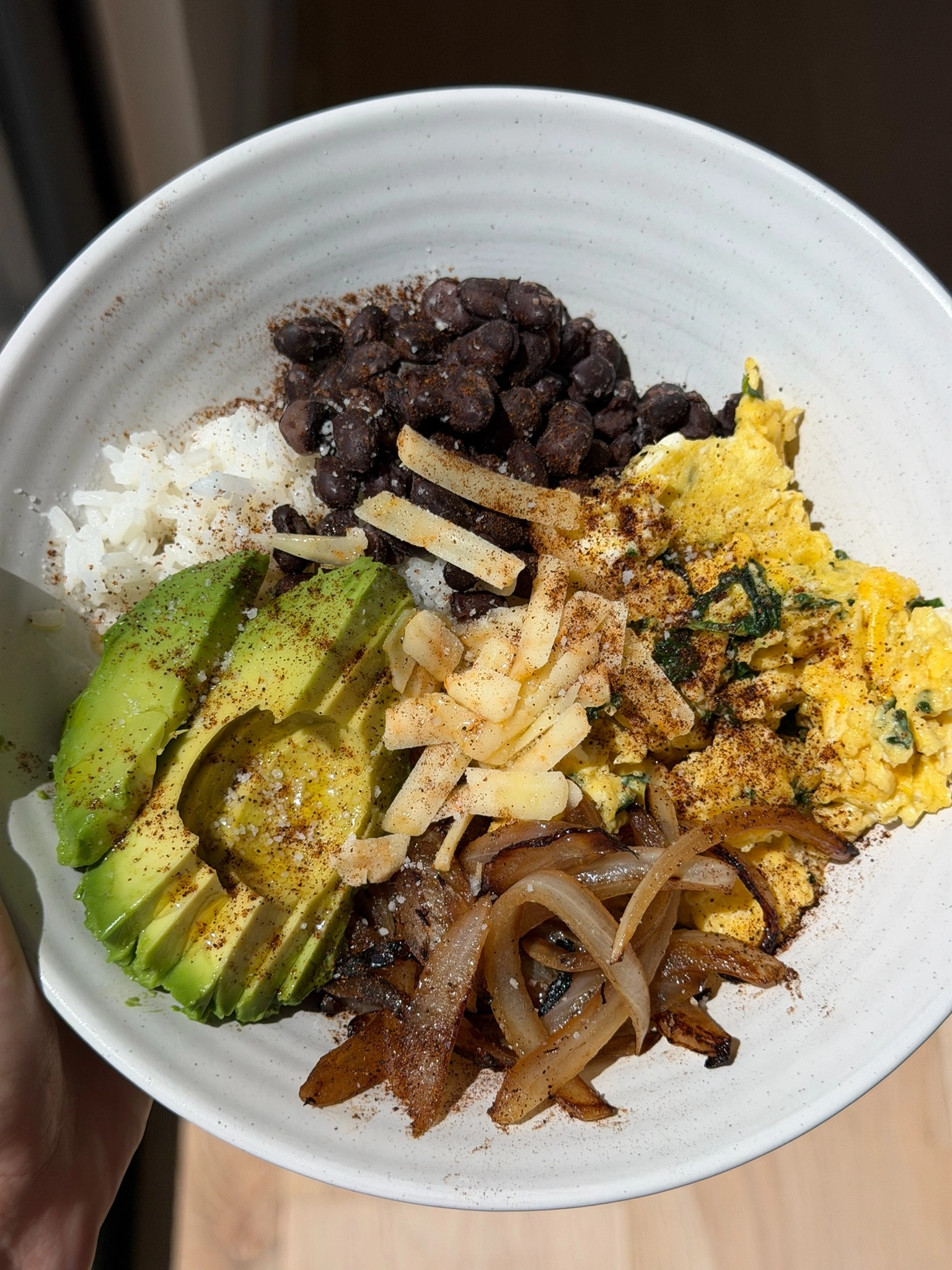 NEW!! Loaded Breakfast Burrito Bowl