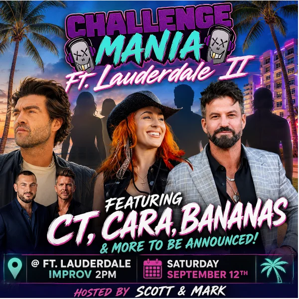 🎟️ SEPT 12 📍 Ft. Lauderdale  Challenge Mania Live