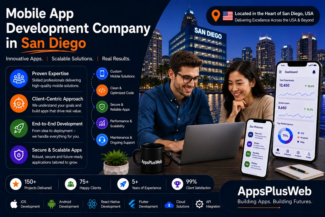 Mobile App Development Company in San Diego