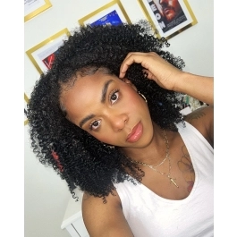 Coily 3 In 1 Half Wig