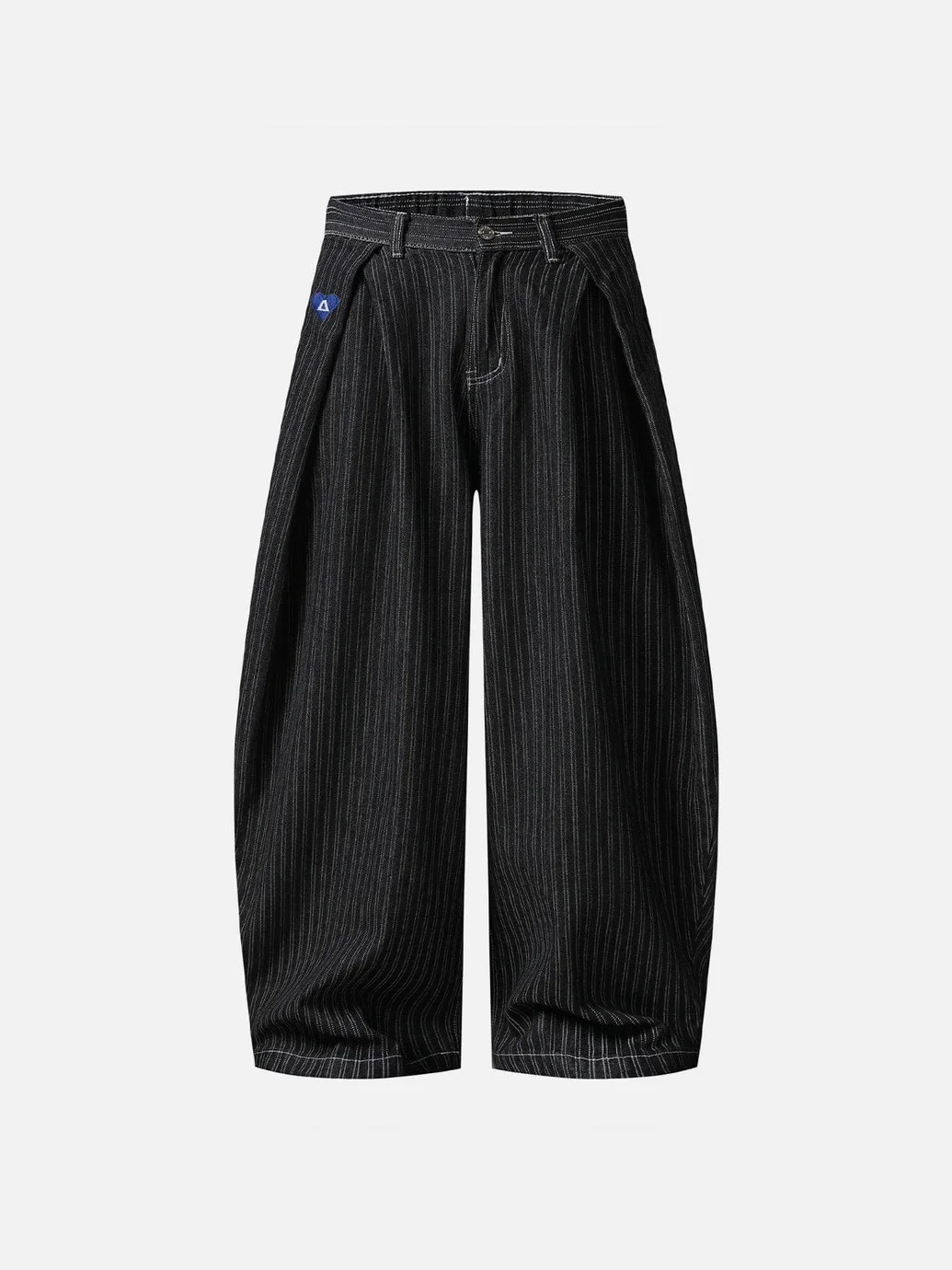 Aelfric Eden Pleated Baggy Barrel Jeans
