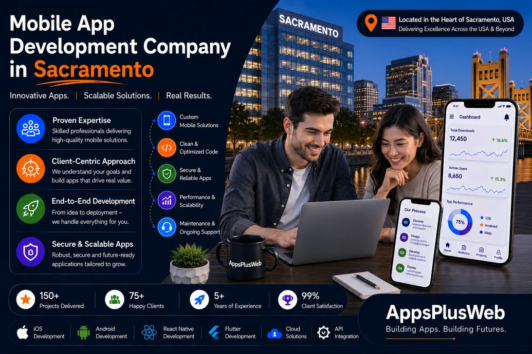 Mobile App Development Company in Sacramento