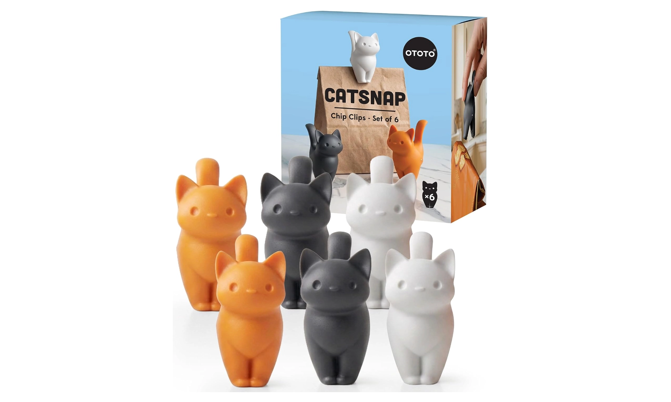 OTOTO Cat Snap Chip Clips