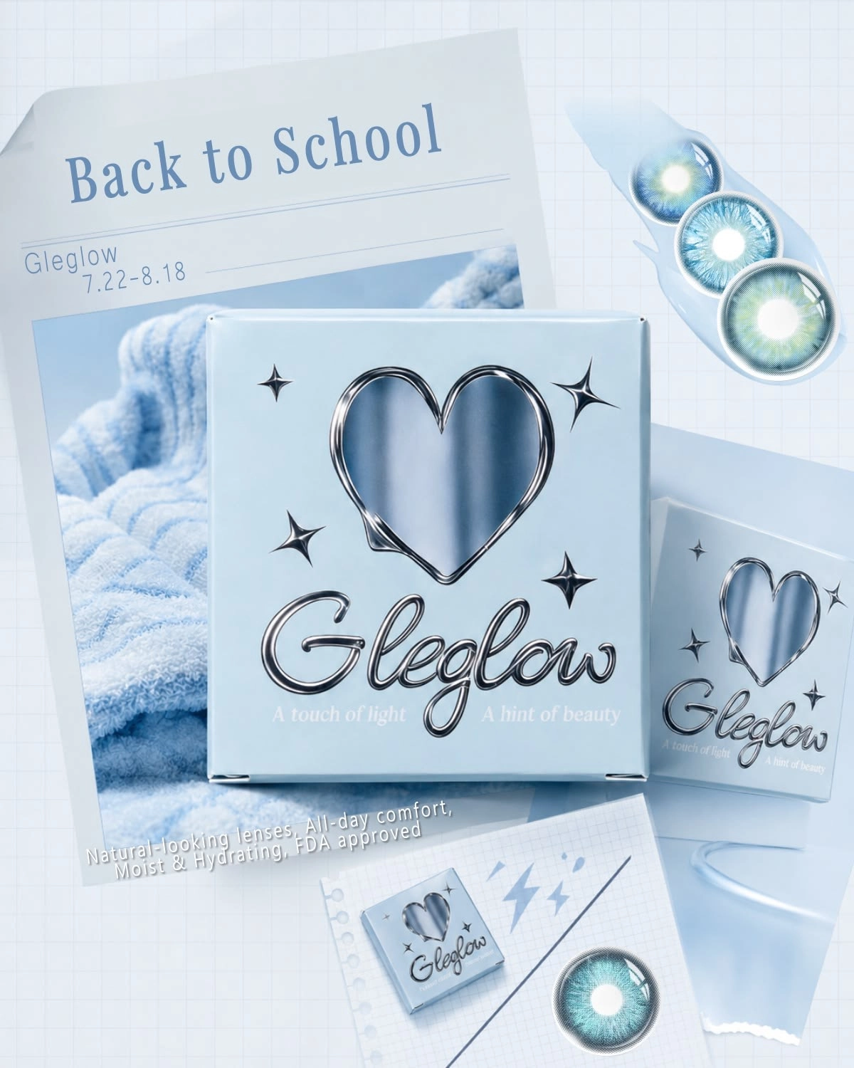 Gleglow lentillas 💋