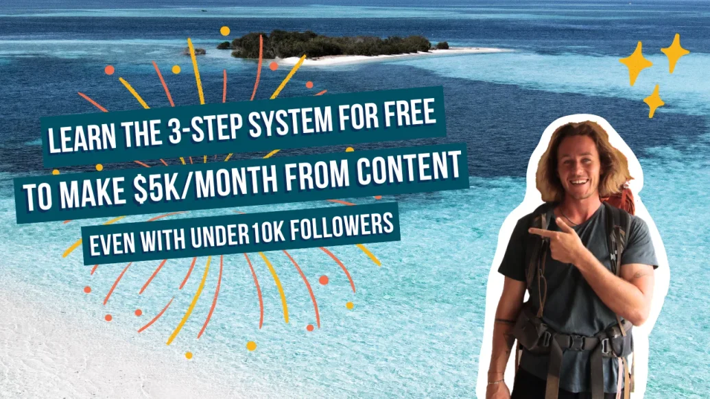 Watch my $5K creator training for free!
