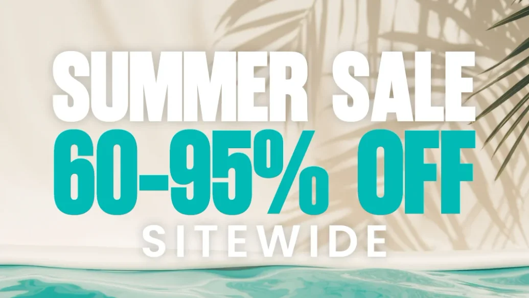 60-95% OFF SITEWIDE
