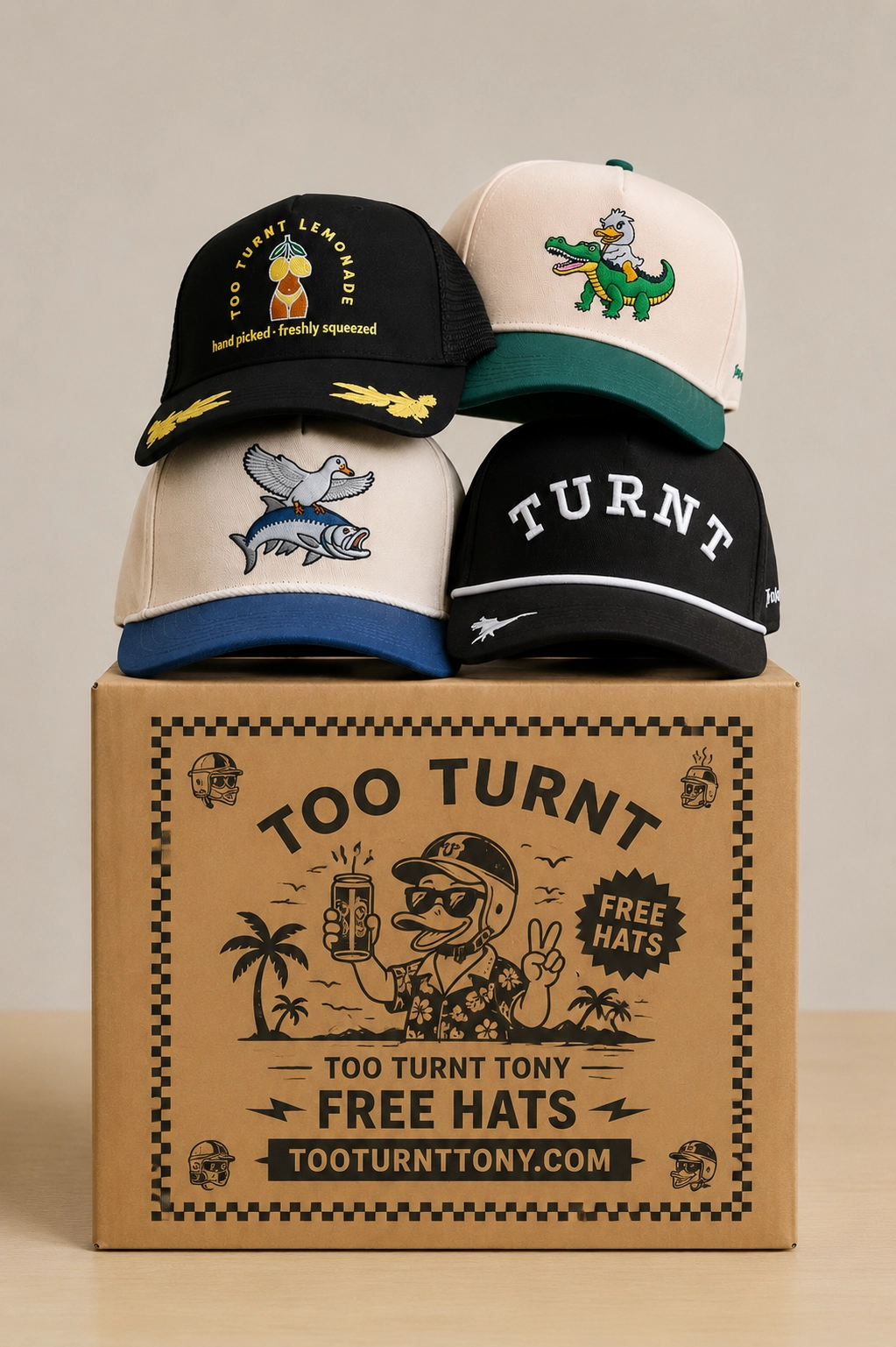 FREE Too Turnt Merch