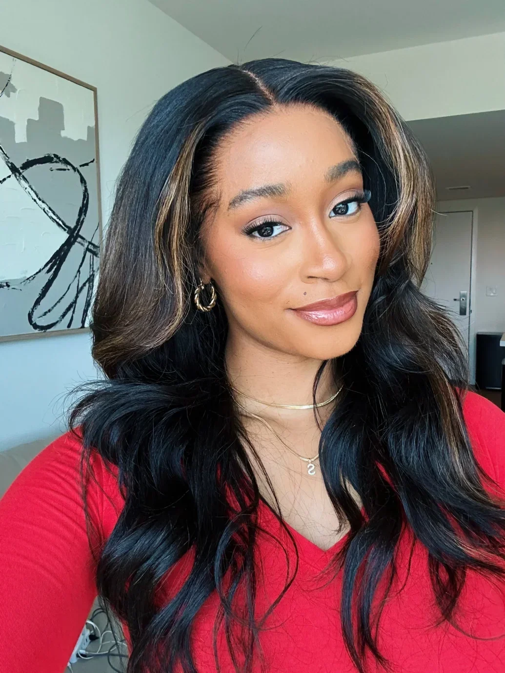 Omgherhair Yaki Highlight Wig