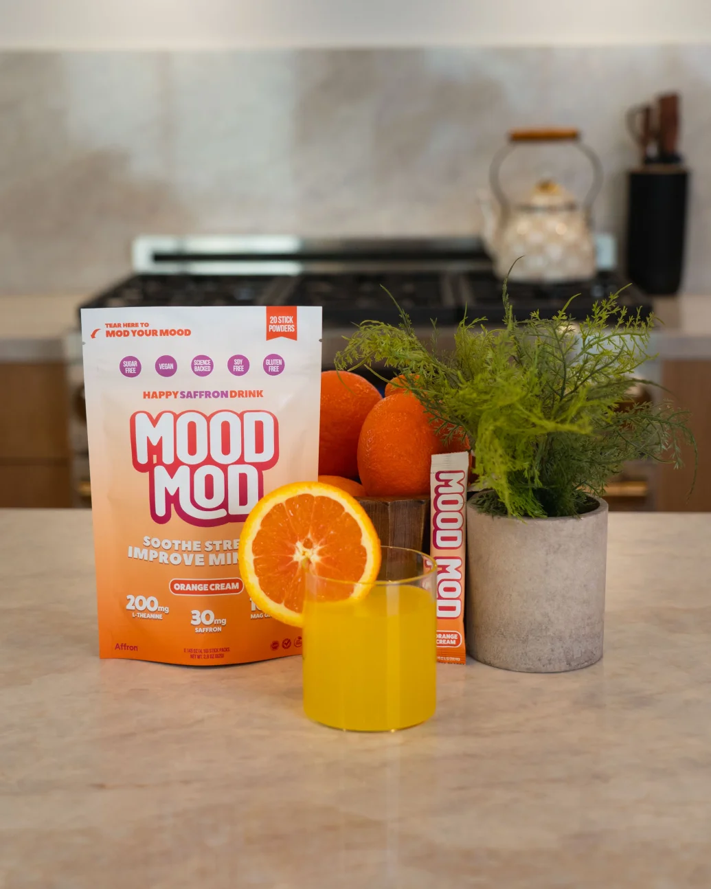 Mood Mod | Saffron Stress & Mood Support Drink
