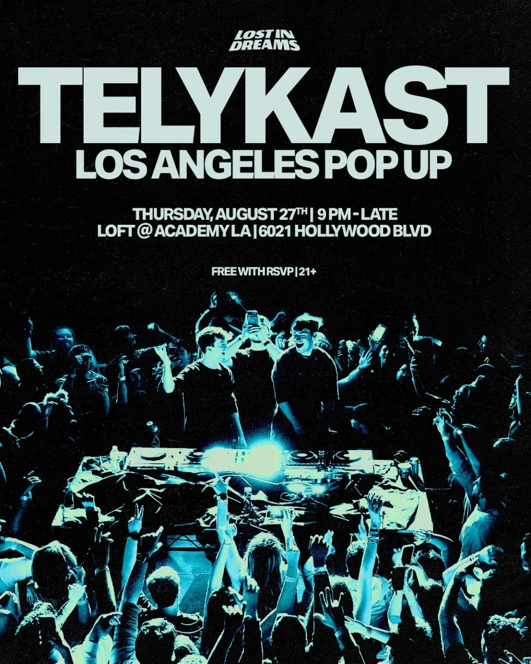 LA POP UP AUG 27 (FREE RSVP)