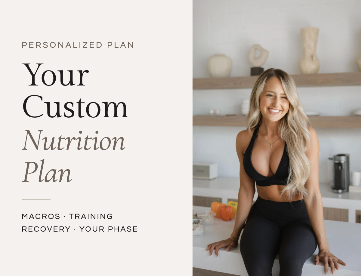 Personalized Nutrition Plan (custom macro calculation + guided plan)
