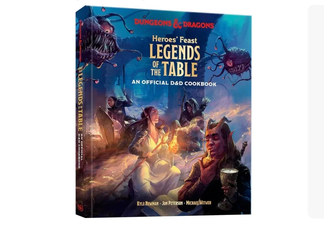 Heroes' Feast Legends of the Table (Dungeons & Dragons): An Official D&D Cookbook: Newman, Kyle, Peterson, Jon, Witwer, Michael, Official Dungeons & Dragons Licensed: 9780593838273: Amazon.com: Books