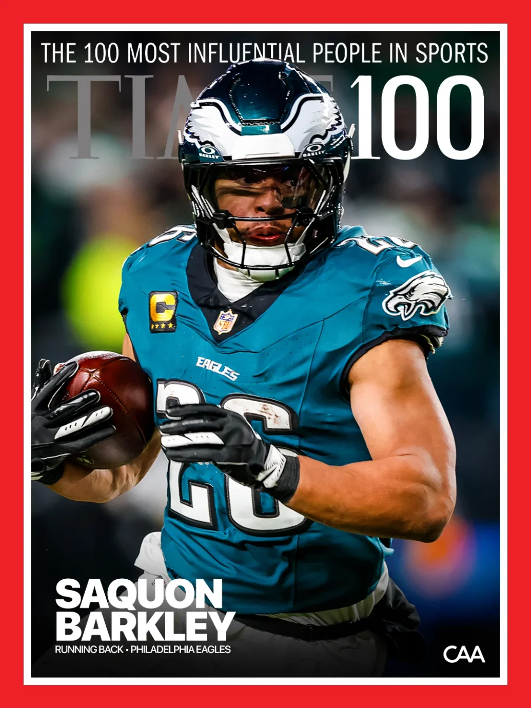 Saquon Barkley: The 100 Most Influential People in Sports 2026