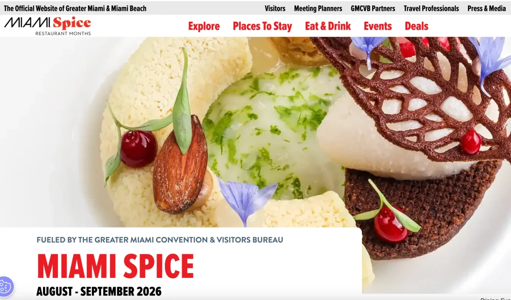 Miami Spice Participating Restaurants