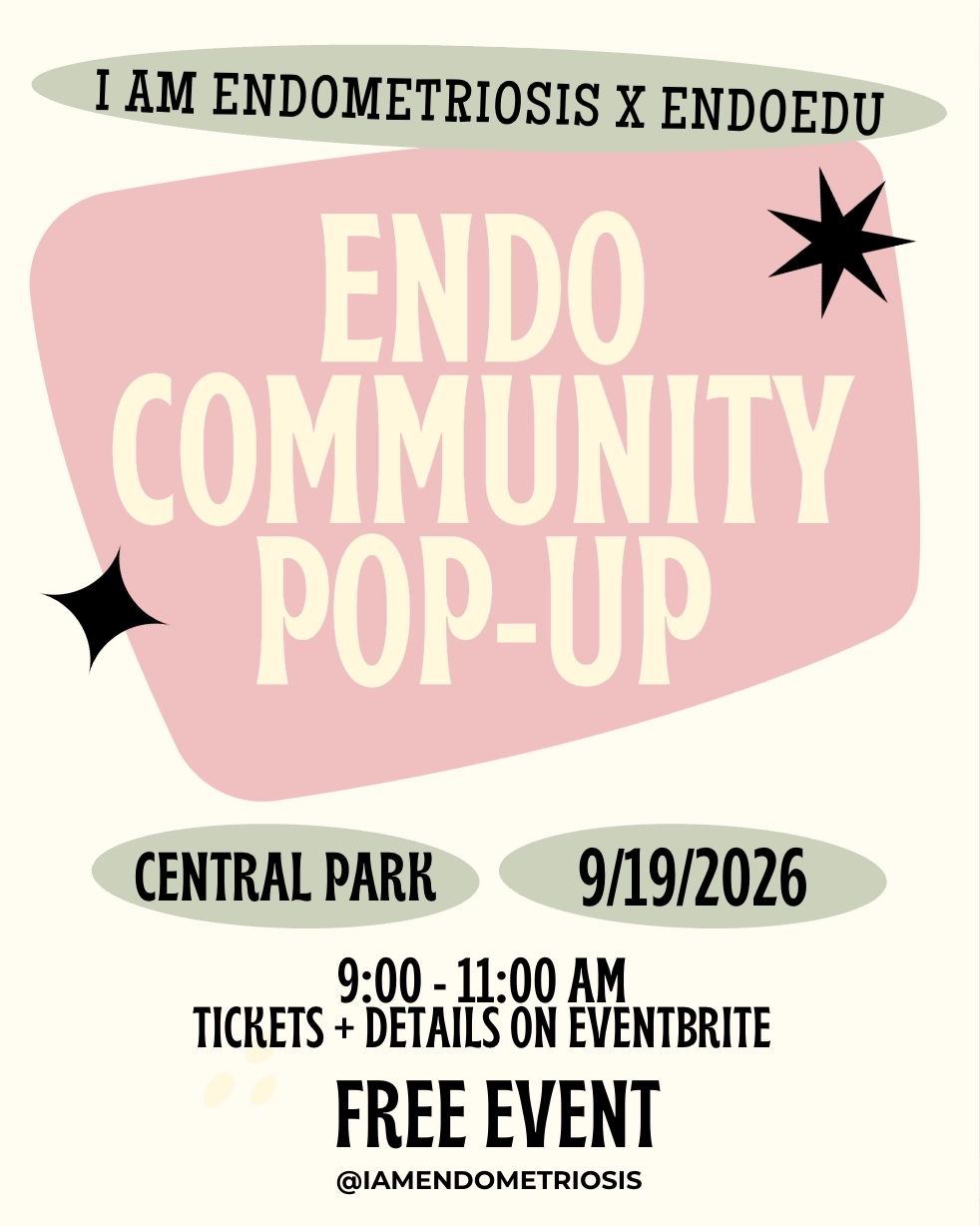 EndoEdu x I Am Endometriosis: NYC Community Meetup