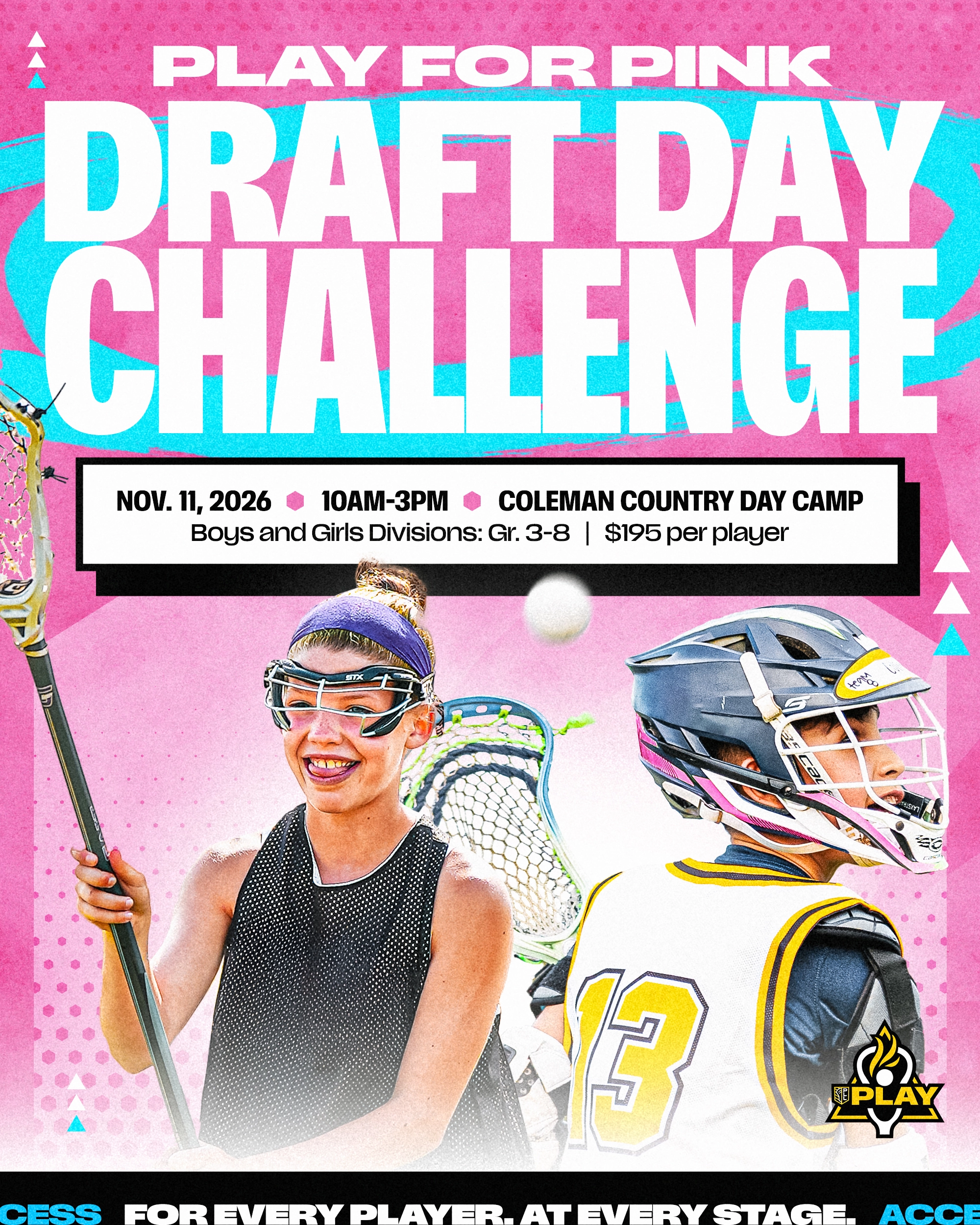 Play for Pink Draft Day Challenge!