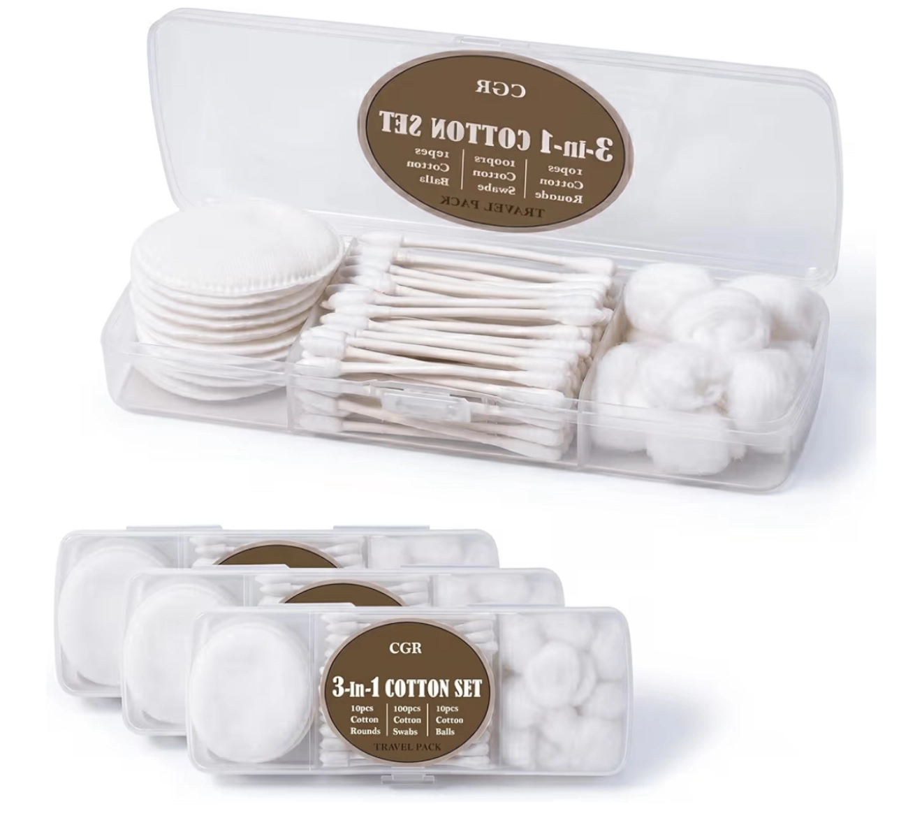 Travel Cotton storage box